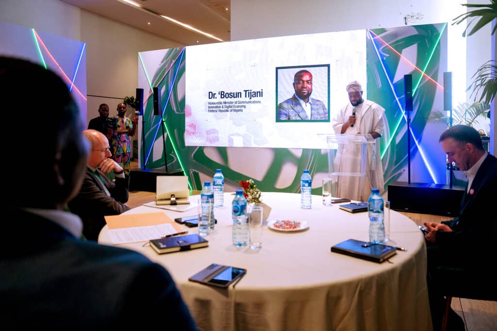 Nigeria’s Tech Ecosystem Must Seize Global Opportunities” – Dr Bosun Tijani at Nigerian-French Tech Roundtable 3 Minister 1