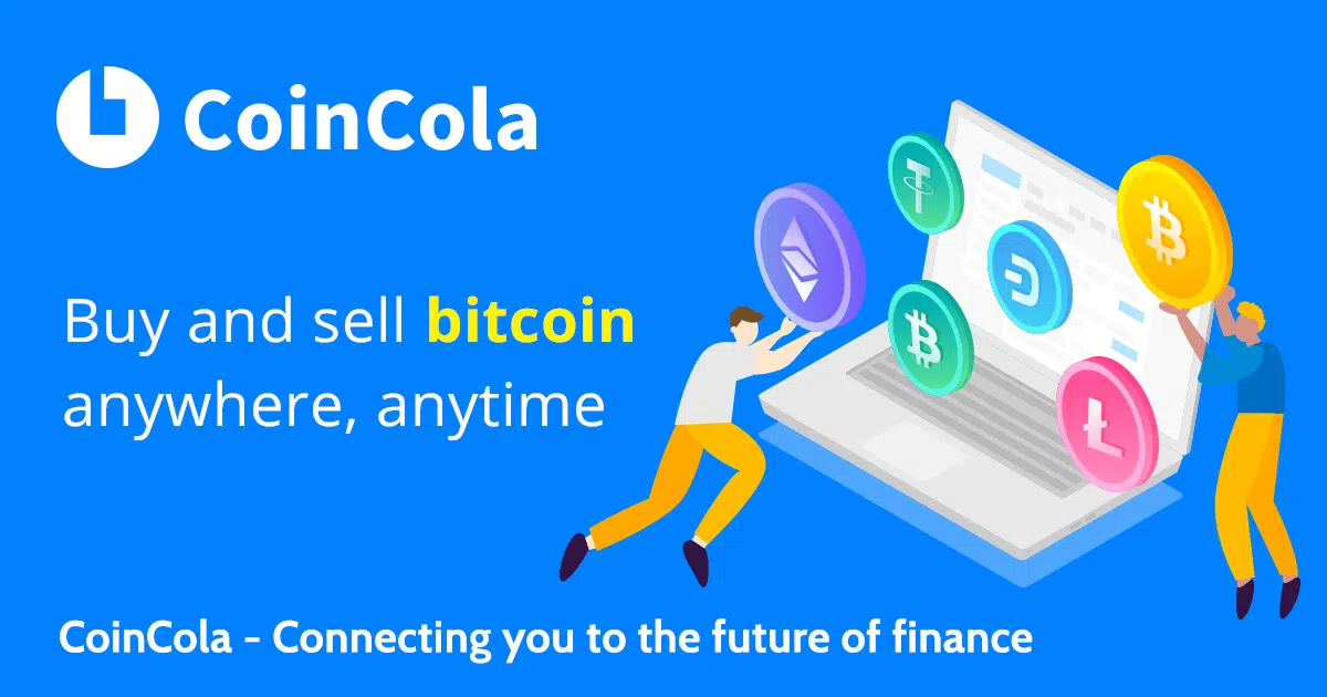 Coincola ad for bitcoin trading
