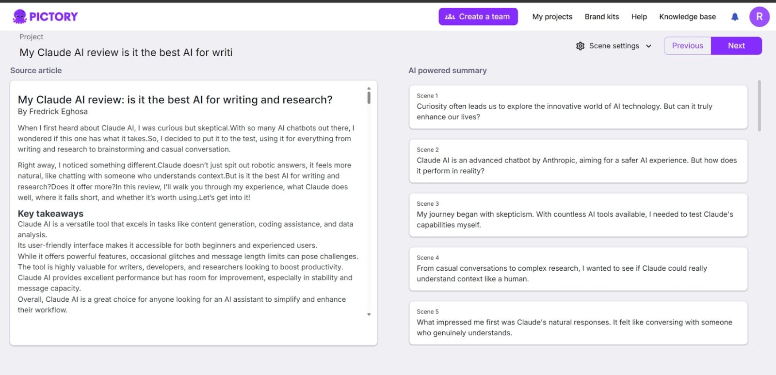 I tested Pictory AI for content creation: Here’s what this video tool gets right (and wrong) 6 AD 4nXe7gmeF GoKIxk9YZ48hB0TCCrYksIx7WASX5aEvwsG47 CpKVagV IBDb0HuSmGSq24GvXoQdGLyfAjnUADFbYxhk6x3u2IzqZnDD2O52KZypxe 3W5nCPE2paEwSOmzRIRUuQA