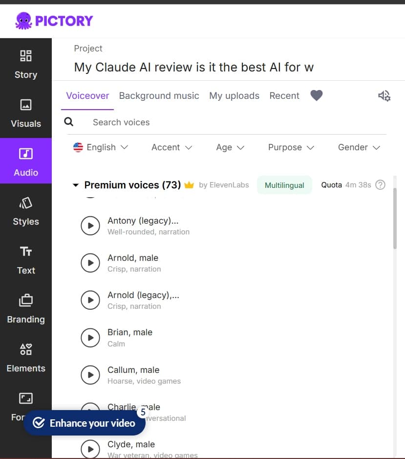 I tested Pictory AI for content creation: Here’s what this video tool gets right (and wrong) 5 AD 4nXftpyGedUnBeYLqUwSMNjgjT9HxHcGcSgFJ2gOoOhVsMbDyWsqSyMK5RjAQP9spUCXz4JOFzBuraFC7oAyWL 0m LKzkdGxHXmEx9LrK43zBD6 PhuOAMo kFbkDJl 5iwPaZDB A