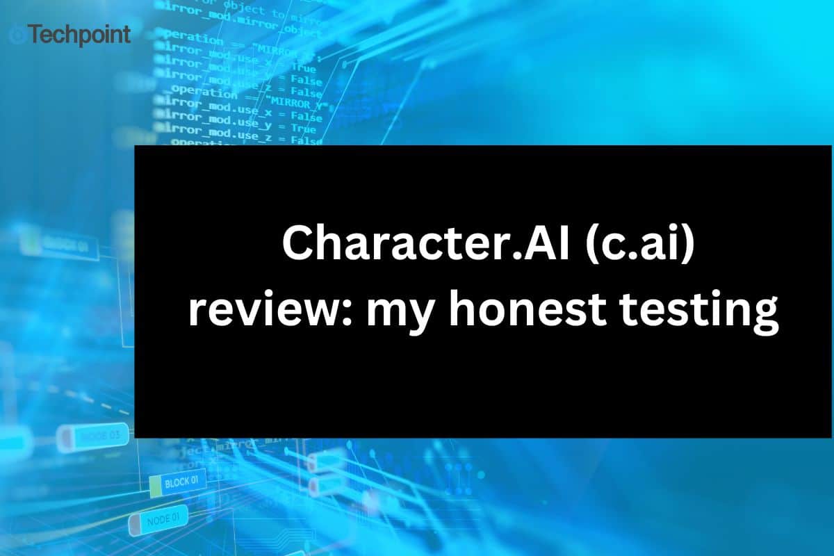 Character.AI (c.ai) review my honest testing