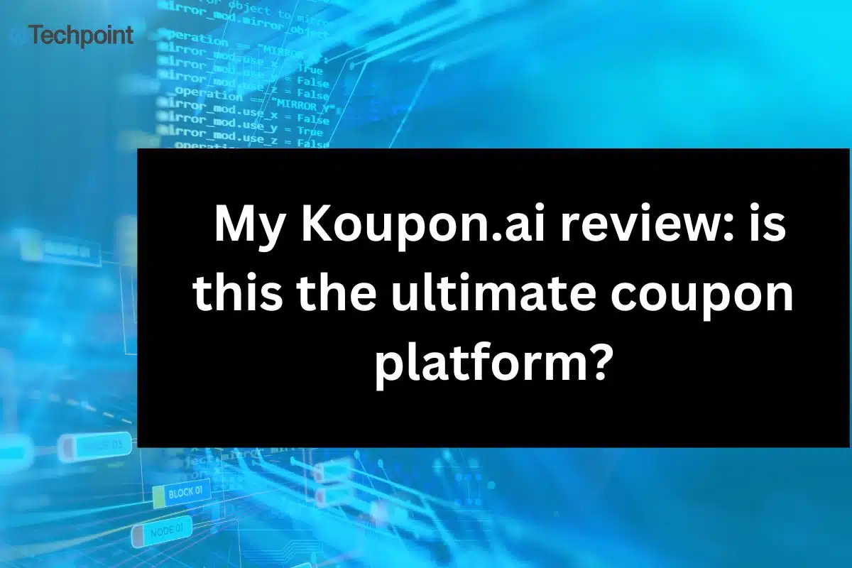 My Koupon.ai review is this the ultimate coupon platform