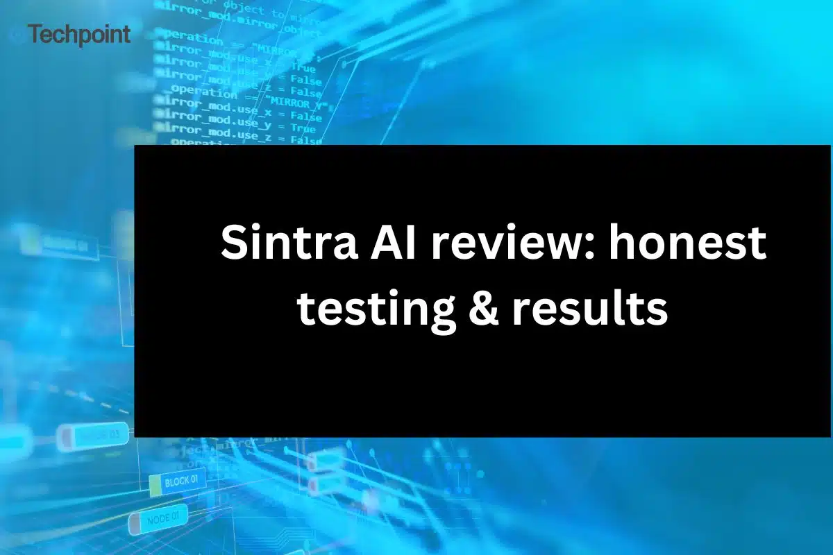 _Sintra AI review honest testing & results