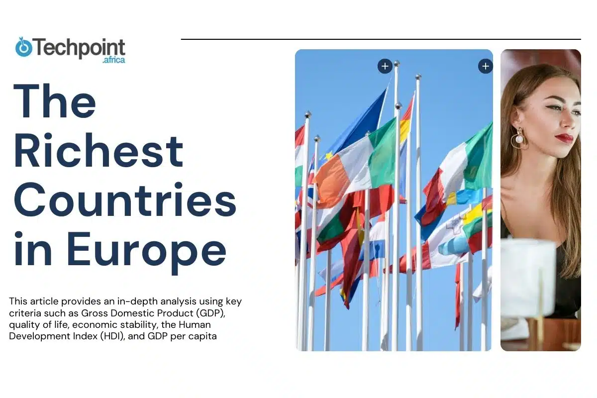 all the richest countries in europe