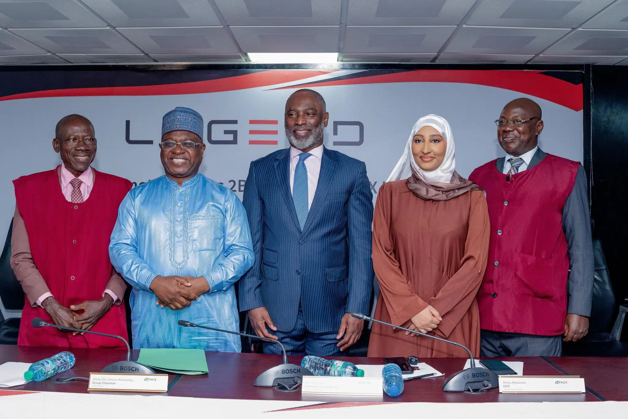 Legend Internet CEO with the leadership of the NGX