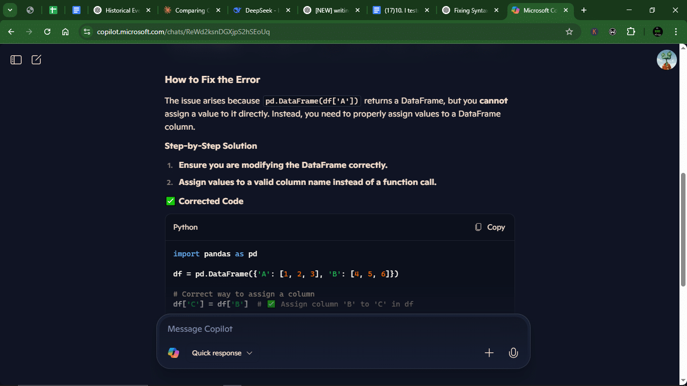 I tested ChatGPT vs Microsoft Copilot with 10 prompts for different use cases — Here’s how they performed 6 AD 4nXctPoJOUM1vayK0HPEELYtDPEdX9szG5e tTQFmm7T2acnTP2cCUL0oh4qlyDbZx6L O InDwpH0WwoEHscOJqAcxDDOQBEP5quLd0srrdv0Y2