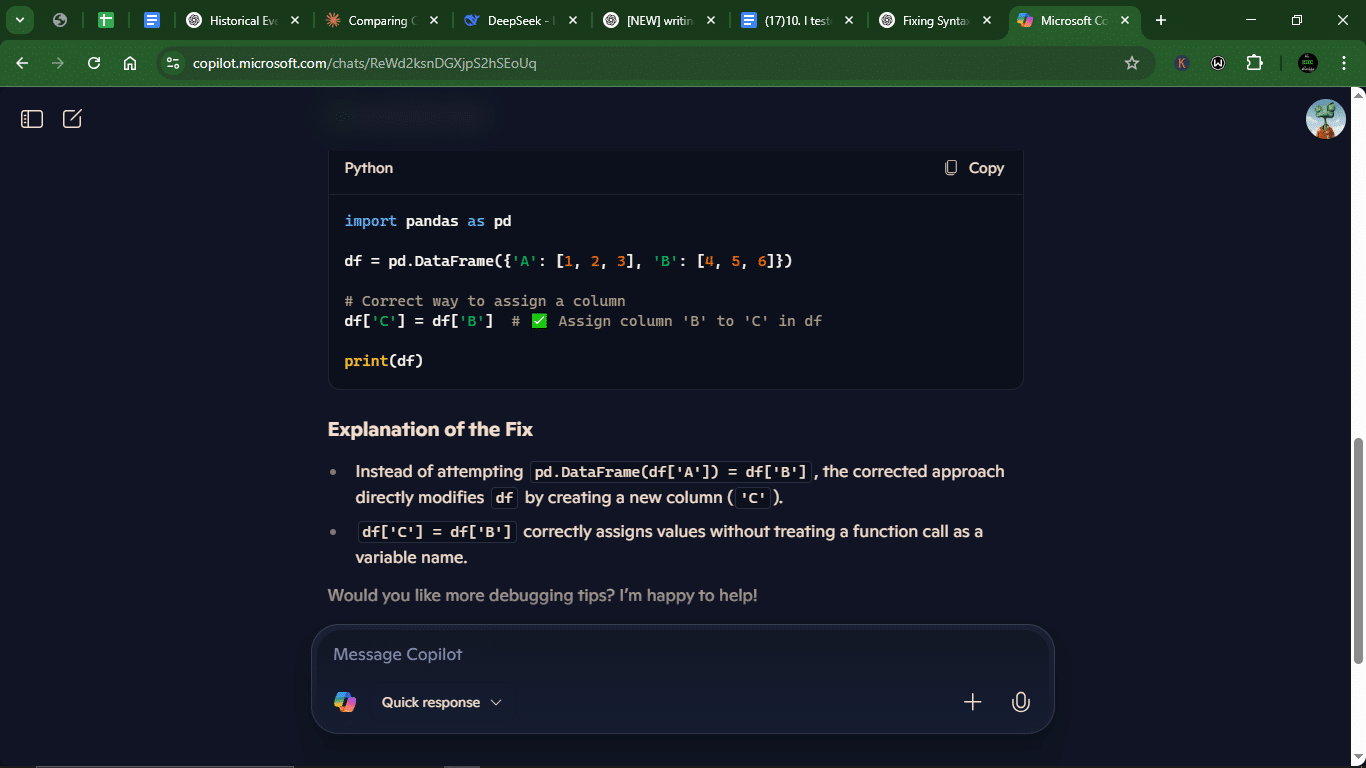I tested ChatGPT vs Microsoft Copilot with 10 prompts for different use cases — Here’s how they performed 7