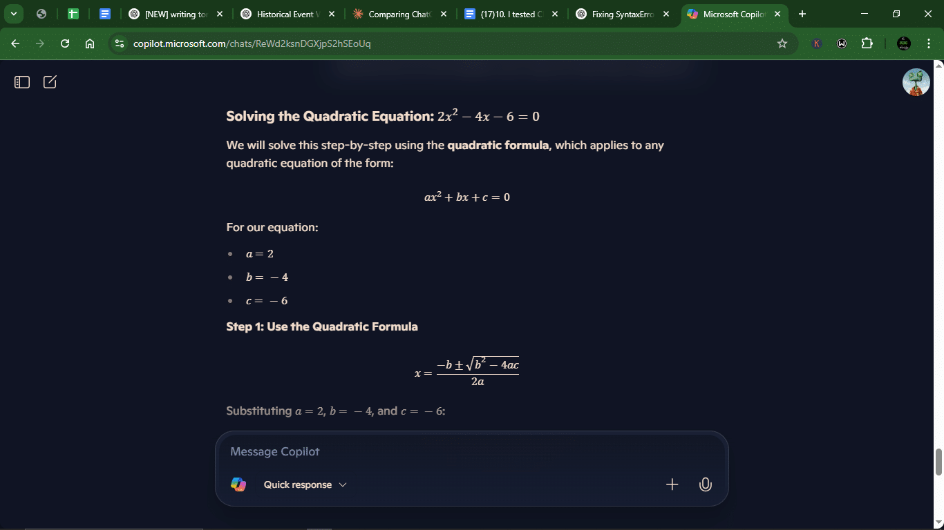 I tested ChatGPT vs Microsoft Copilot with 10 prompts for different use cases — Here’s how they performed 30 AD 4nXelIh2dERcpkjyvurk8142VAAsN1UPrOSFPcm7Colxw9M F3XwDTsA8Y2fiPb9JhDzGXeulZLuk1SQEq3Yn RBtOYYYi