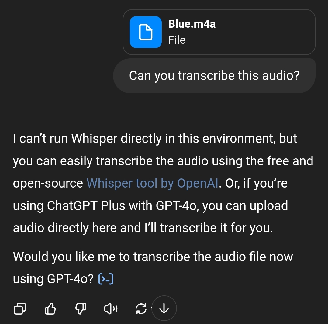 Can ChatGPT transcribe audio? Everything you need to know 4 AD 4nXc87Zhb8lo 6zPvkKQrUuZS2iKAx0LMWrGdLIwAj3hEu03RpDaBUhefj6S5BCPD7ERBG8guwOFMq290lpqDoHGpkw9Jt1L5ZlUCy49XJe Jz5xKOqE 2rQ KewO362706oeaOH7GQ