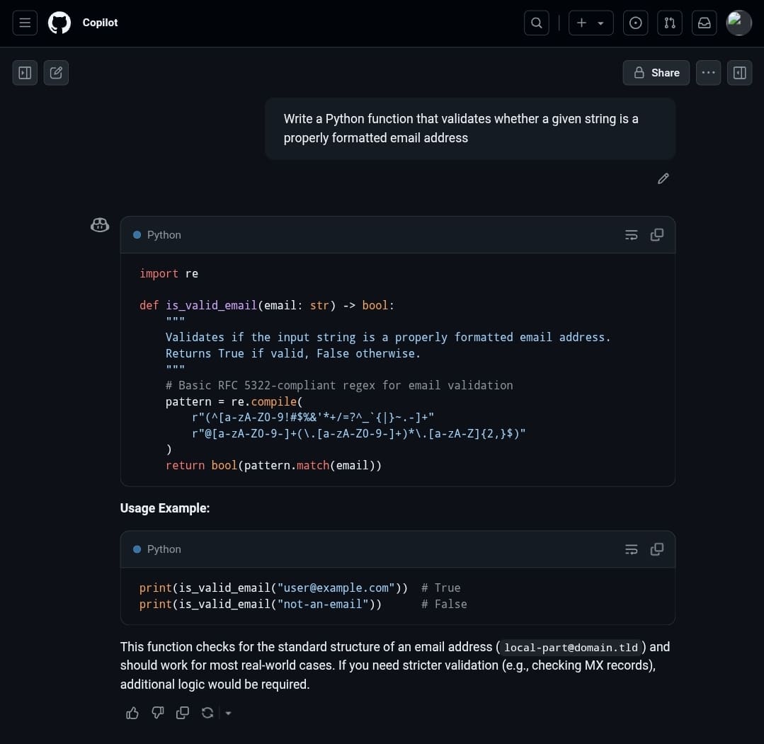 I tested DeepSeek vs. Copilot with 10 prompts 1
