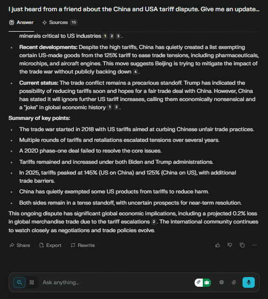 Perplexity vs Claude: I tested 10 prompts to compare their real-world performance 40 AD 4nXfBaajpHbFocWRzJpPwR bg0XSqjMVIWflj ndtO3QCxq9y4EitI2pCchUGcdelettWVdLTQYWpzkIRem06gJ6MNSVBKj6NyXbFaSMRql
