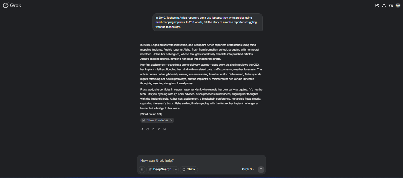 Grok 3 vs Deep Seek AI: I tested both — here's the clear winner 22 AD 4nXfGjS Oau6kRTGpR 2 mnJiykbxsMY2xKdQv39iVqQrdC4 ThoBpZvL8Ee Ezi9dKEvEcEhqgEw0bz1ISCGbSoVRbk JB9a2ANEPo8fsGyaWKvbXmJAPht1dCY9ZuYqjiaDbmc9