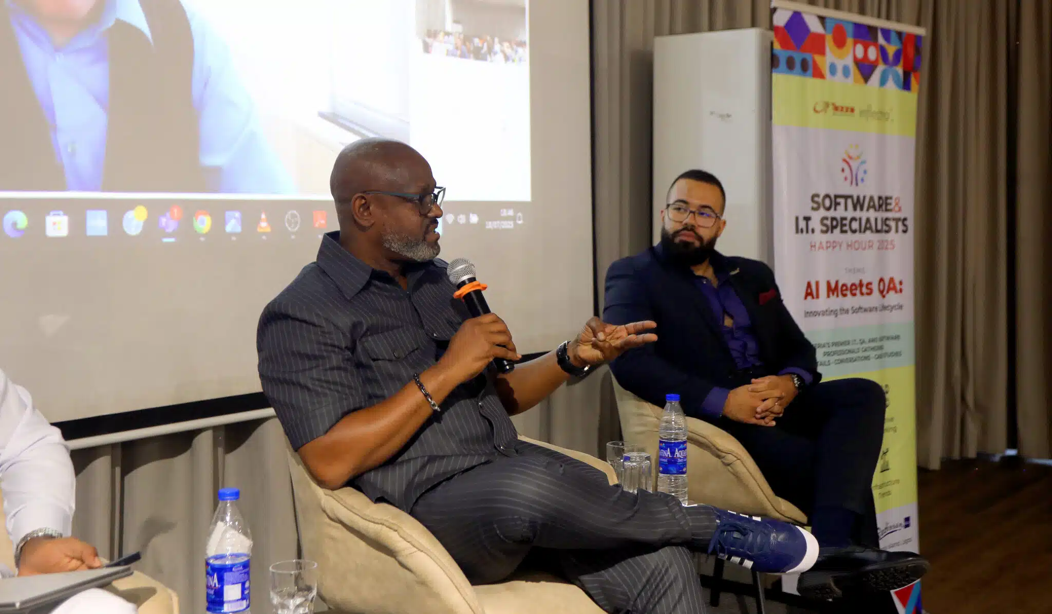 Panel session at the event