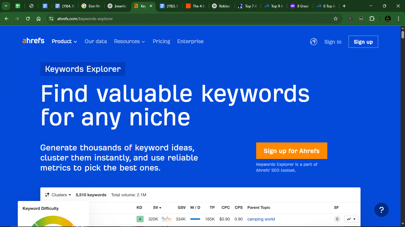 I tested the 6 best AnswerthePublic alternatives (2025 review) 5