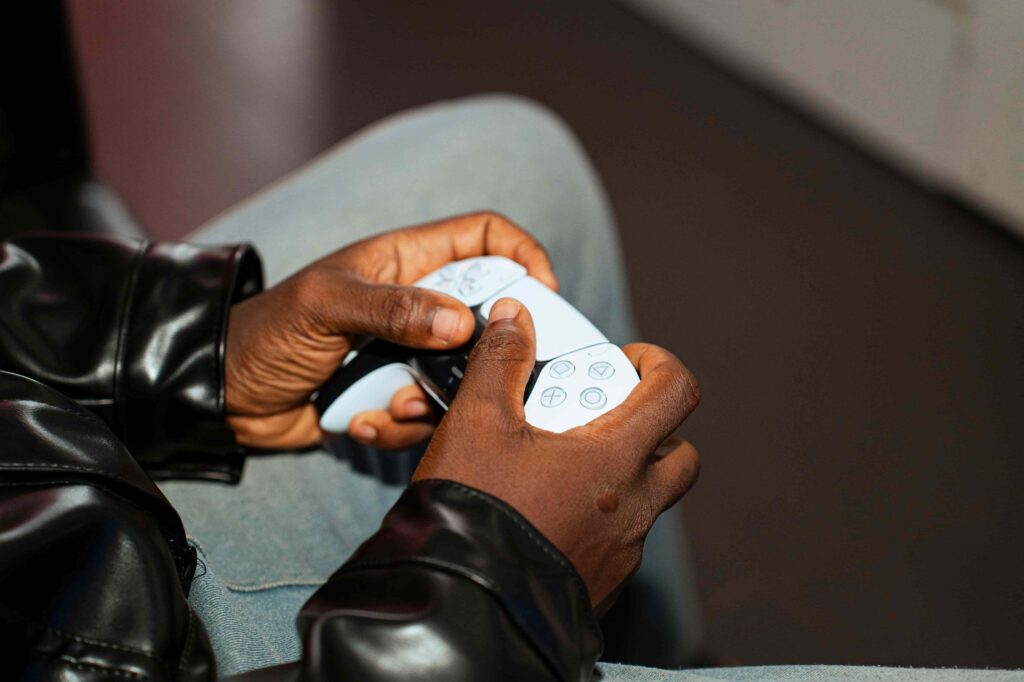 Inside Gamr's mission to build Africa's first gaming unicorn 5 Gamer holding a game pad