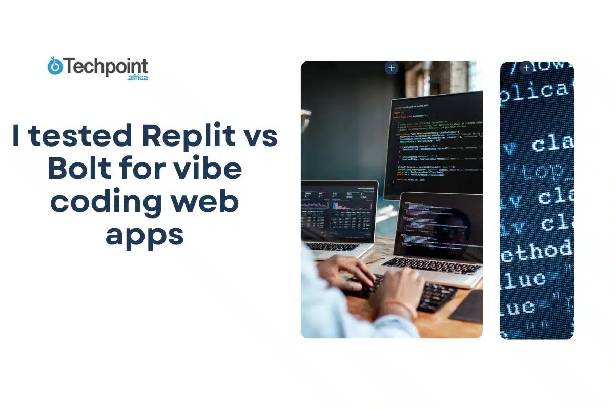 I tested Replit vs Bolt for vibe coding web apps