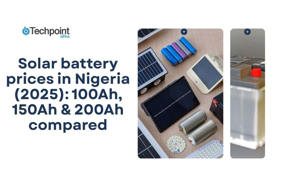 Solar battery prices in Nigeria (2025) 100Ah, 150Ah & 200Ah compared