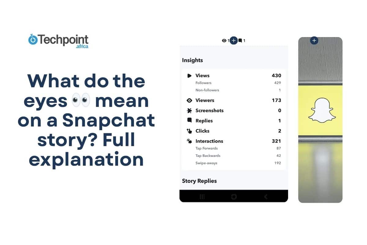 What do the eyes 👀 mean on a Snapchat story? Full explanation