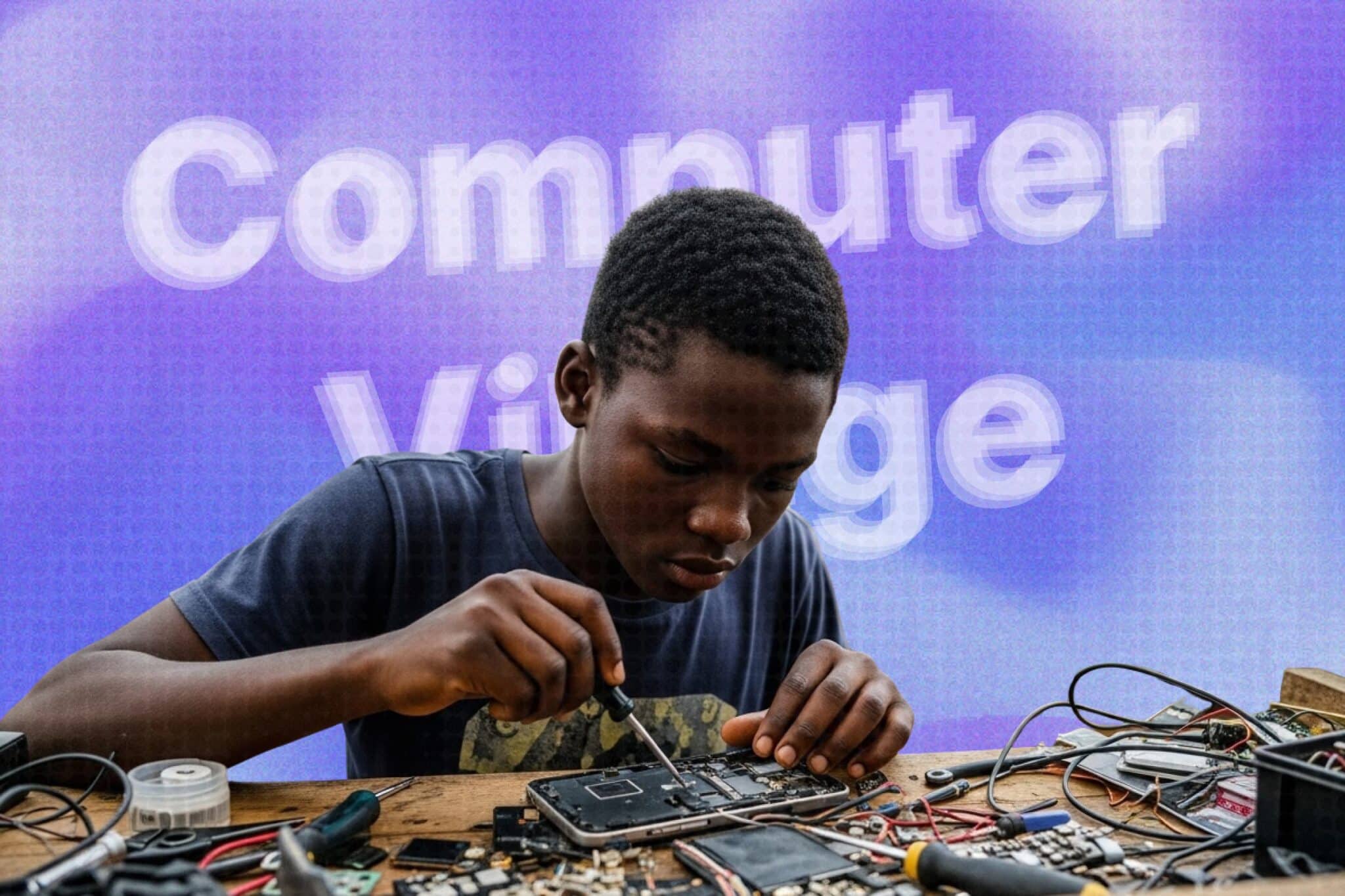 Inside the Lagos tech hub where teenagers take control of their destiny one repair at a time