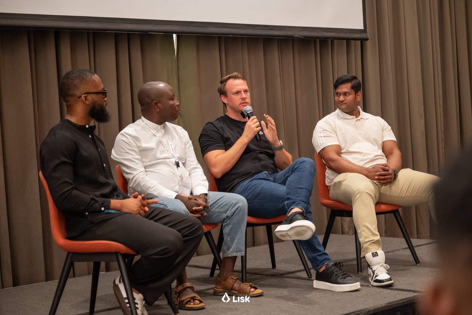 A panel session at ETHSafari 2025 Nairobi about Fundraising and the African Startup Ecosystem
