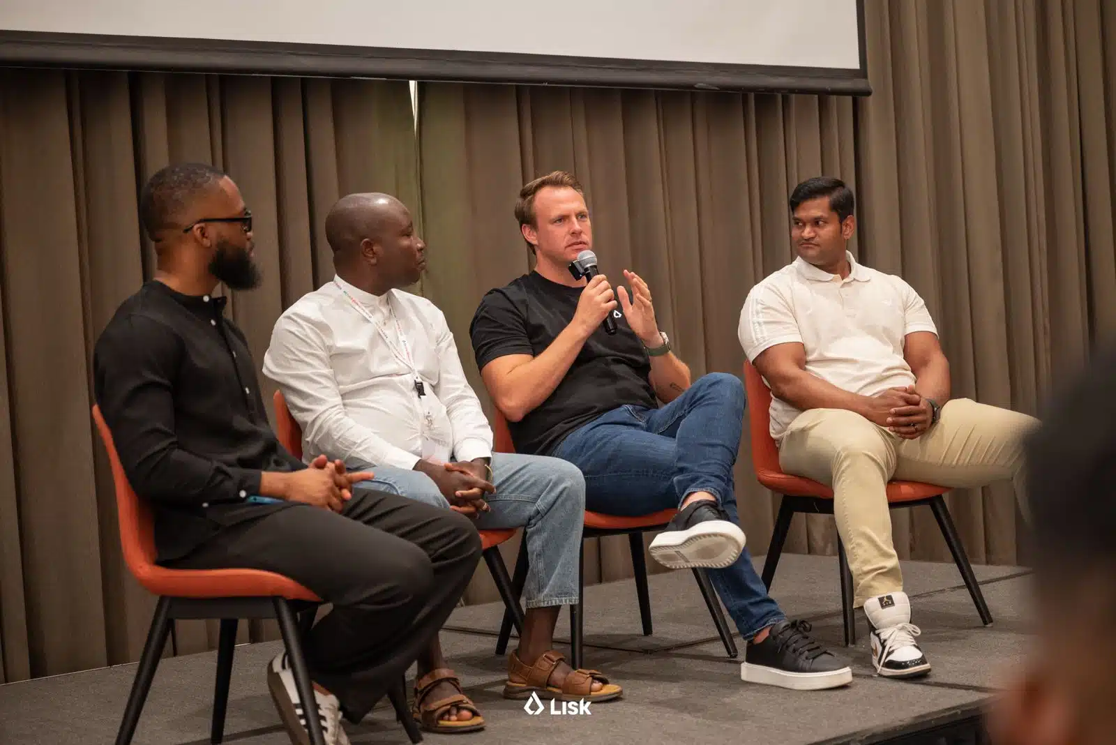 A panel session at ETHSafari 2025 Nairobi about Fundraising and the African Startup Ecosystem