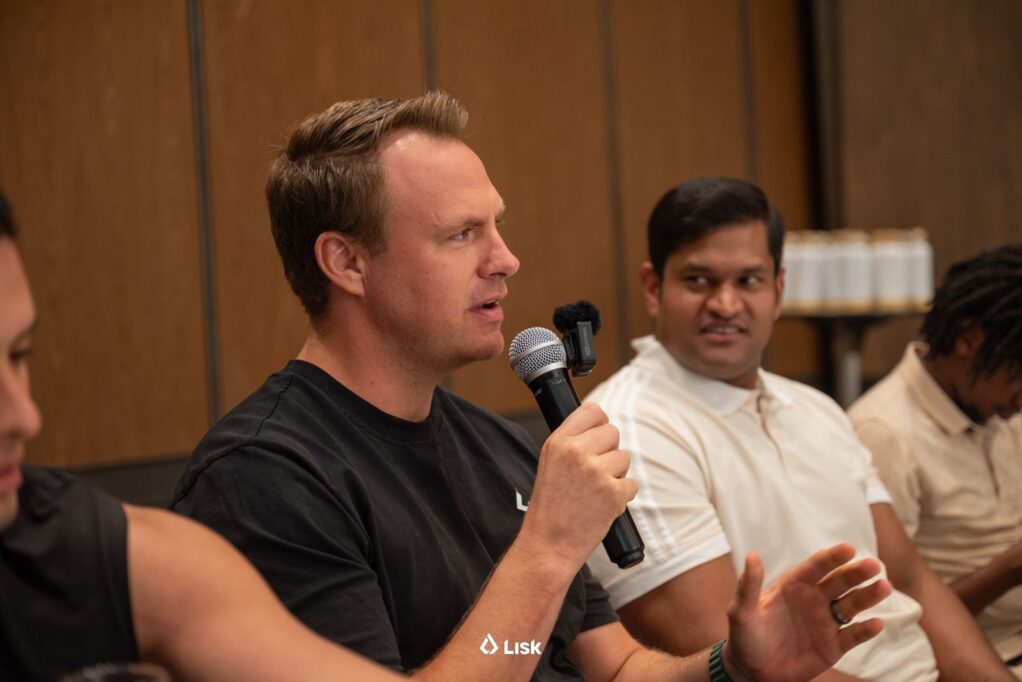 Gideon Greaves, Head of Investment at Lisk and Brenton Naicker, Head of Growth at CV VC
