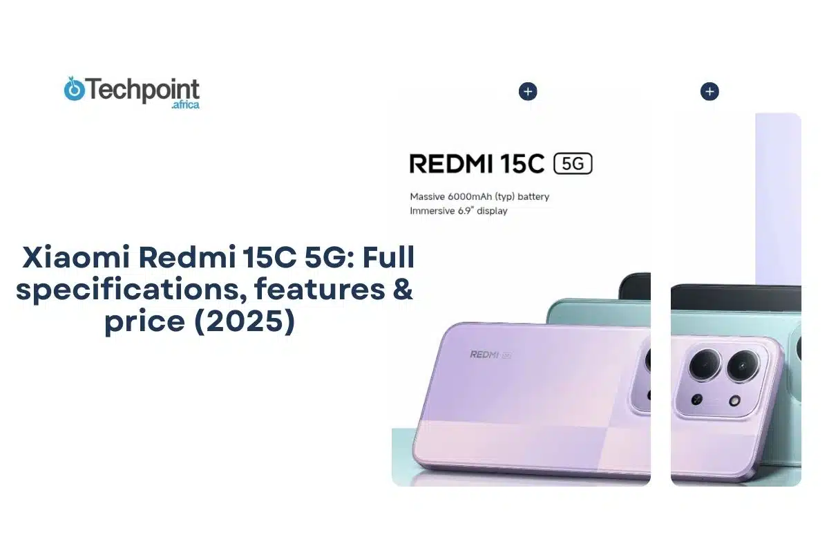  Xiaomi Redmi 15C 5G: Full specifications, features & price (2025)