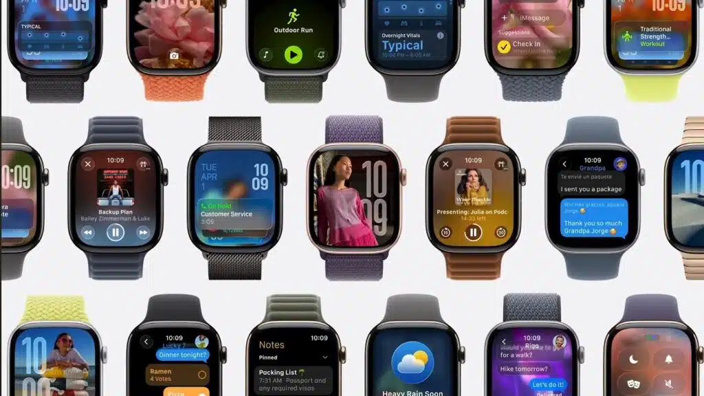 apple watch line up