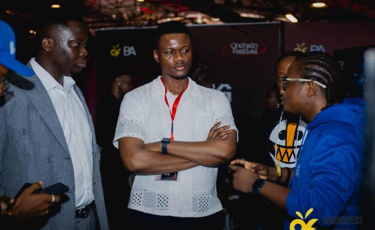 Femi Adegolu, Co-founder BChain Africa and Eric Gugua, Internet Personality