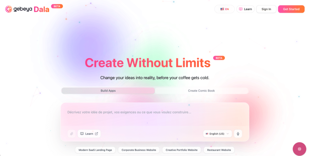 African AI products that impressed in 2025 3 Gbeya Dala home page