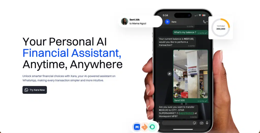 African AI products that impressed in 2025 2 Xara home page