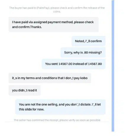 After 20k tweets and over 100 trades, here’s the truth about P2P crypto trade in Nigeria 2 Breet p2p test