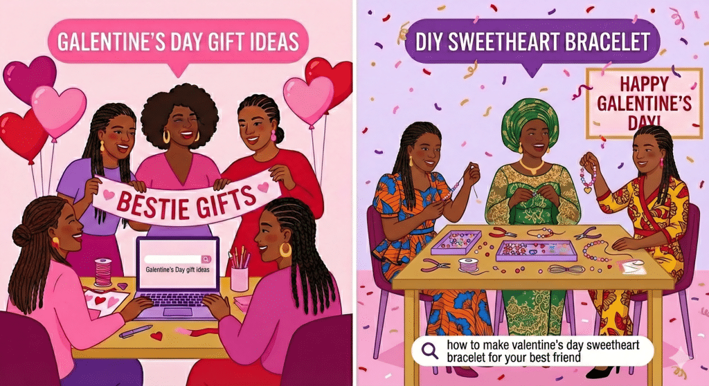 Valentines Day Trends - Galentines & Bracelets