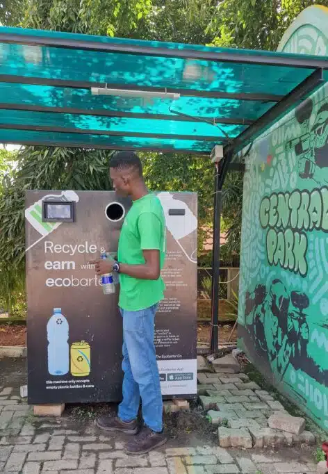One man's trash, another man's revenue: Inside the startup cleaning up Nigeria 2 Ecobarter reverse vending machines