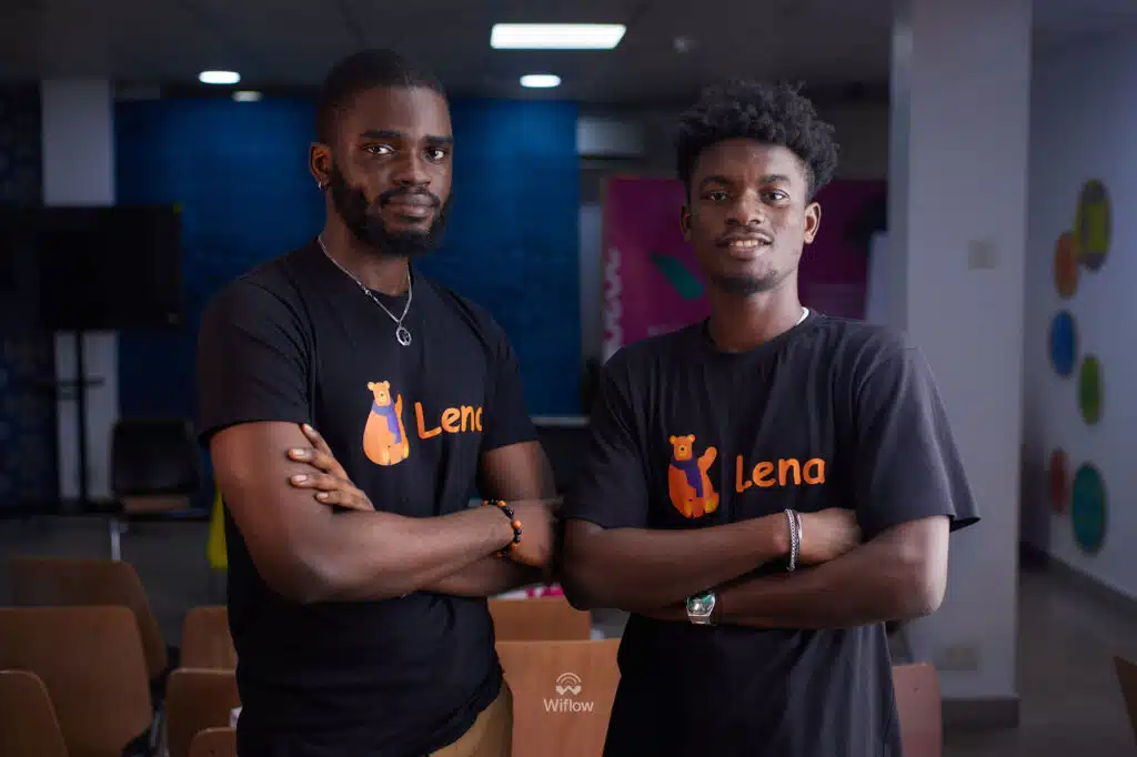 Bolt champions safety in South Africa’s new rules 2 Danny Ombeh and Faruk Bilesanmi of Lena /techpoint.africa