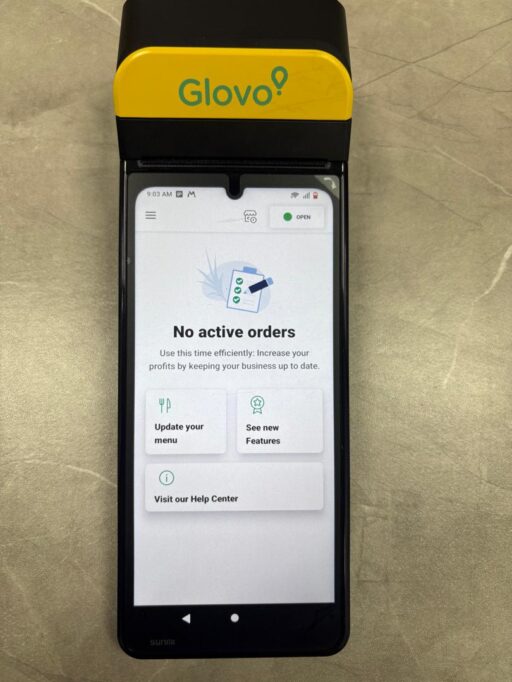 We impersonated a restaurant on Glovo and Chowdeck; the platforms never noticed 6 A picture of the Glovo device|techpoint.africa
