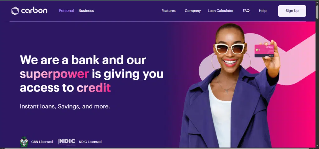 Best 10 fintech companies in Nigeria 2026 (data-backed rankings) 9 carbon 1