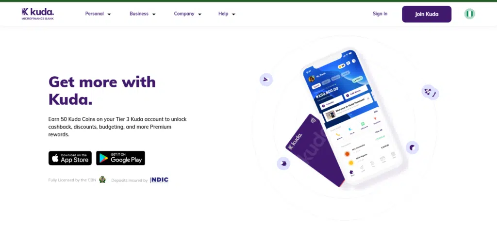 5 best mobile wallets in Nigeria 2026 3 kuda 1