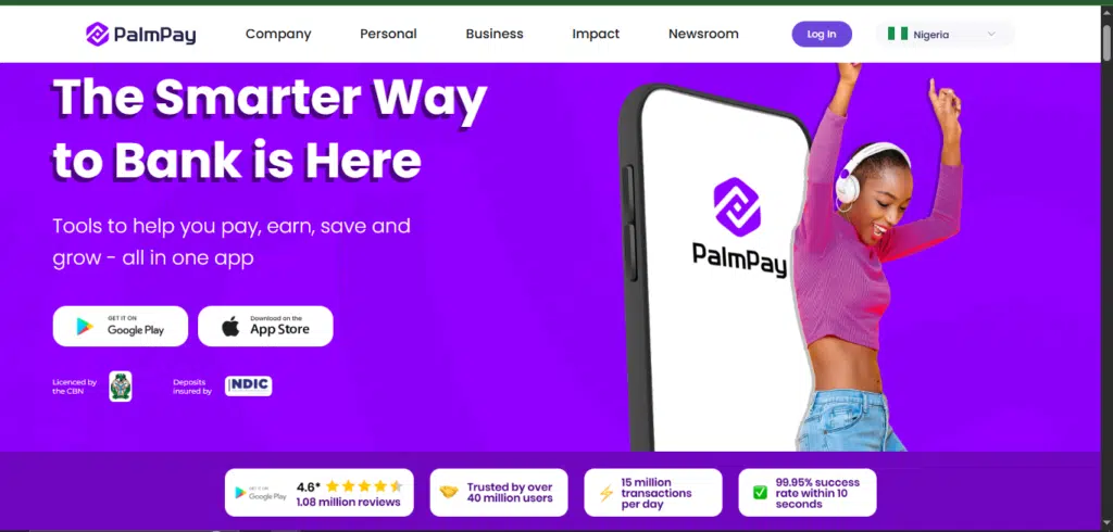 5 best mobile wallets in Nigeria 2026 2 palmpay