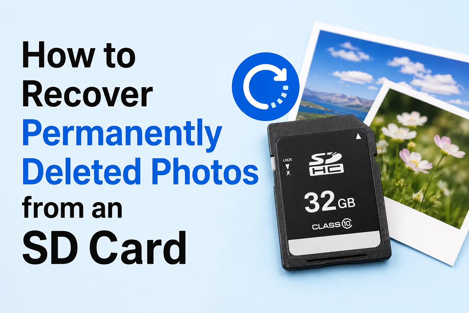 How to Recover Permanently Deleted Photos from an SD Card 2 How to Recover Permanently Deleted Photos from an SD Card