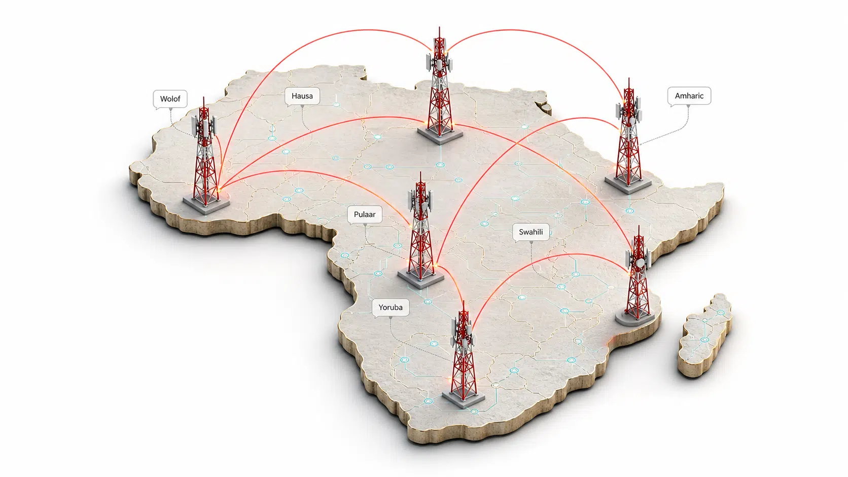 G6, the operators, Airtel, Axian Telecom, Ethio Telecom, MTN, Orange, and Vodacom
