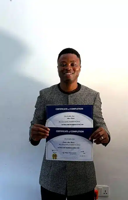 SnappyPay Founder Olaide Alim Completes Full-Stack Software Engineering Training 1 2